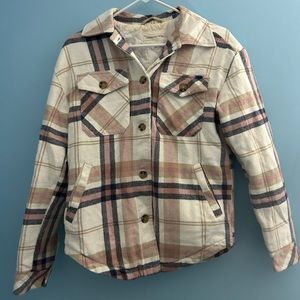 comfy x small flannel jacket